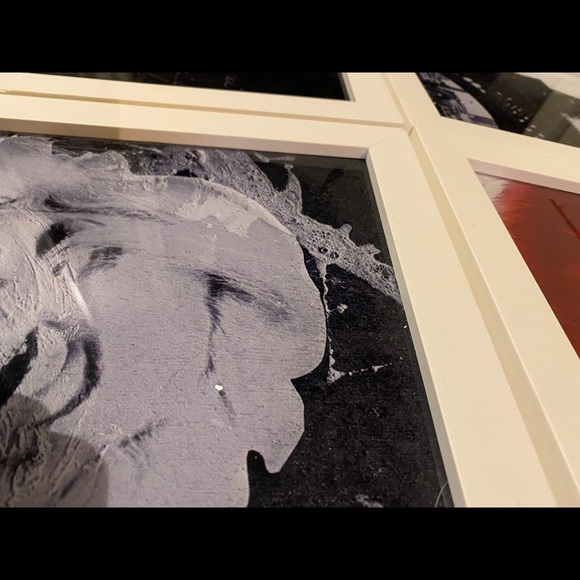 8 individual framed hanging chic pictures - Picture 2 of 8